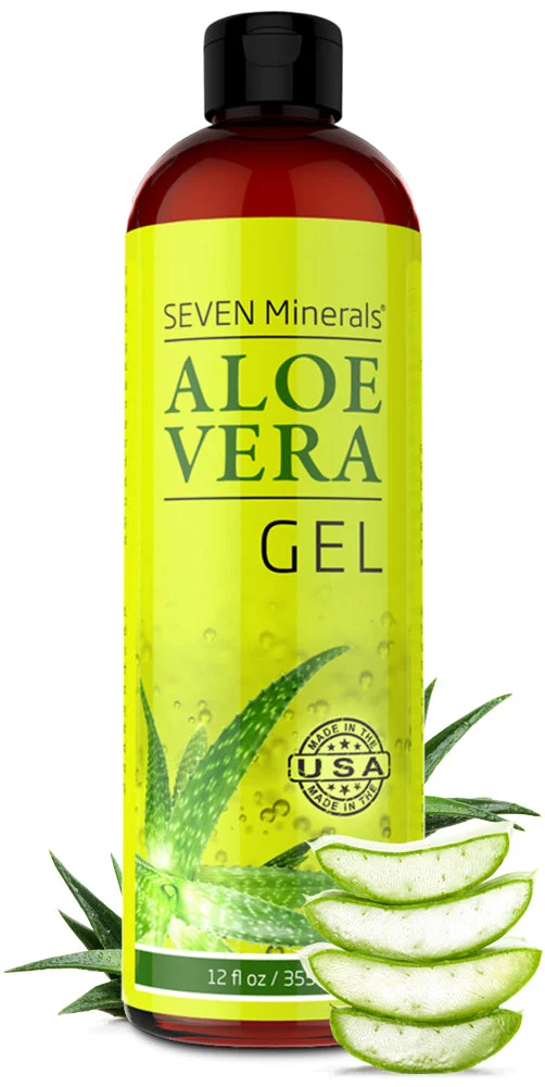 Seven Minerals aloe vera gel, 355 ml