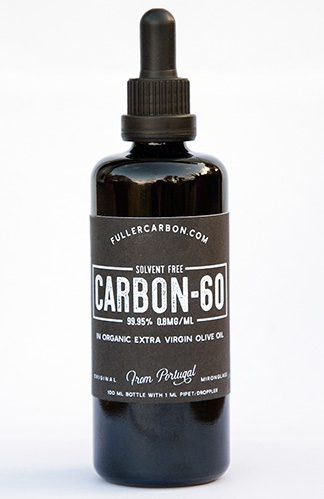 Carbon60 99.99% in organic olive oil